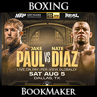 Nate Diaz vs Jake Paul Boxing Betting